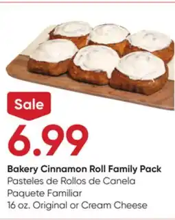 Stater Bros Bakery Cinnamon Roll Family Pack offer