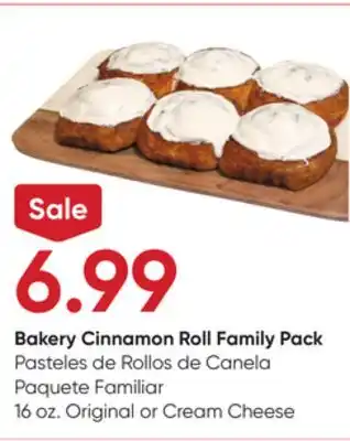 Stater Bros Bakery Cinnamon Roll Family Pack offer