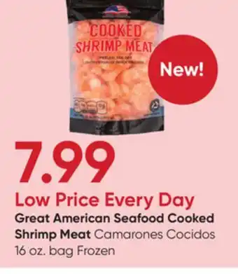 Stater Bros Great American Seafood Cooked Shrimp Meat offer