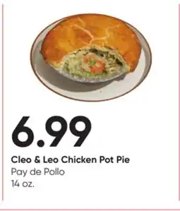 Stater Bros Cleo & Leo Chicken Pot Pie offer