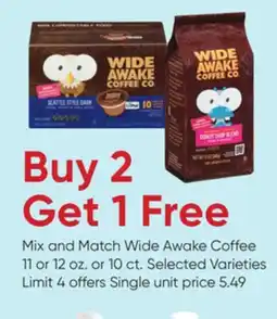 Stater Bros Wide Awake Coffee offer