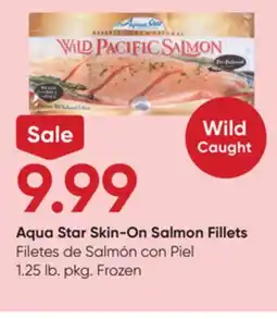 Stater Bros Aqua Star Skin-On Salmon Fillets offer