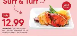 Stater Bros Lobster Tails offer