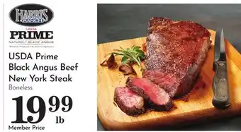 Pavilions USDA Prime Black Angus Beef New York Steak offer