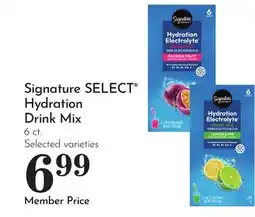 Pavilions Signature SELECT Hydration Drink Mix offer