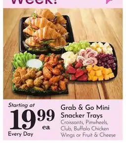 Pavilions Grab & Go Mini Snacker Trays offer