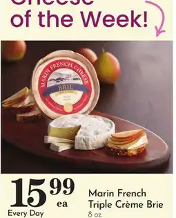 Pavilions Marin French Triple Crème Brie offer