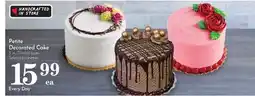 Pavilions Petite Decorated Cake offer
