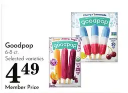 Pavilions Goodpop offer
