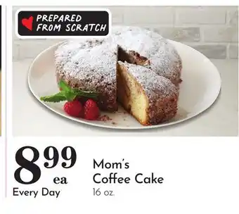 Pavilions Mom's Coffee Cake offer