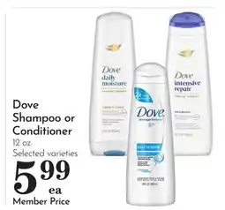 Pavilions Dove Shampoo or Conditioner offer