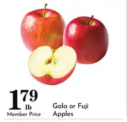 Pavilions Gala or Fuji Apples offer