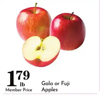 Pavilions Gala or Fuji Apples offer