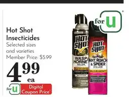 Pavilions Hot Shot Insecticides offer