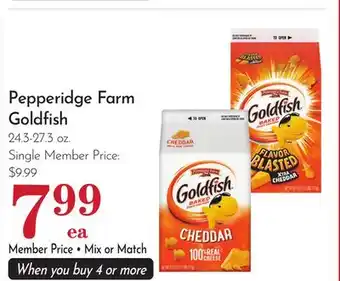 Pavilions Pepperidge Farm Goldfish offer