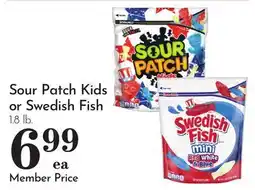 Pavilions Sour Patch Kids or Swedish Fish offer
