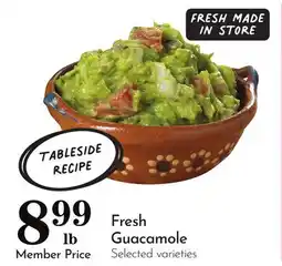 Pavilions Fresh Guacamole offer