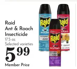 Pavilions Raid Ant & Roach Insecticide offer