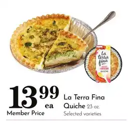 Pavilions La Terra Fina Quiche offer