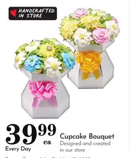 Pavilions Cupcake Bouquet offer