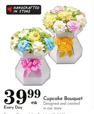 Pavilions Cupcake Bouquet offer