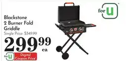 Pavilions Blackstone 2 Burner Fold Griddle offer