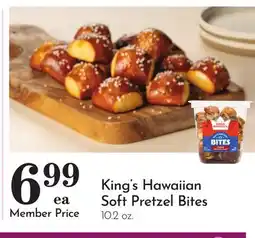 Pavilions King's Hawaiian Soft Pretzel Bites offer