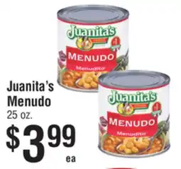 Smart & Final Juanita's Menudo offer