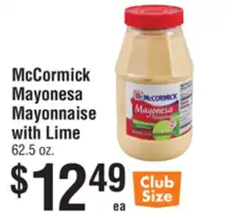 Smart & Final McCormick Mayonesa Mayonnaise with Lime offer