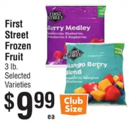 Smart & Final First Street Frozen Fruit offer