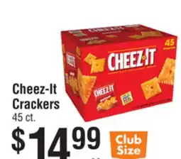 Smart & Final Cheez-It Crackers offer