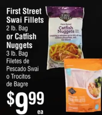 Smart & Final First Street Swai Fillets or Catfish Nuggets offer