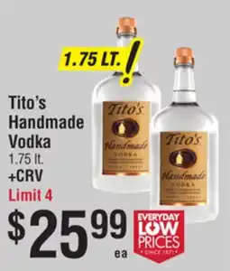 Smart & Final Tito's Handmade Vodka offer