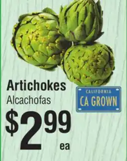 Smart & Final Artichokes offer