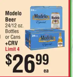 Smart & Final Modelo Beer offer