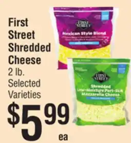 Smart & Final First Street Shredded Cheese offer