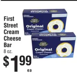 Smart & Final First Street Cream Cheese Bar offer