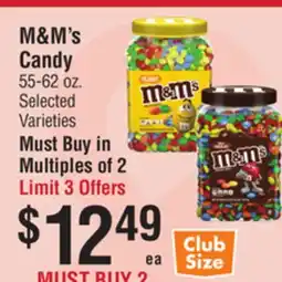 Smart & Final M&M's Candy offer