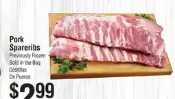 Smart & Final Pork Spareribs offer