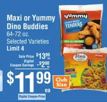 Smart & Final Maxi or Yummy Dino Buddies offer