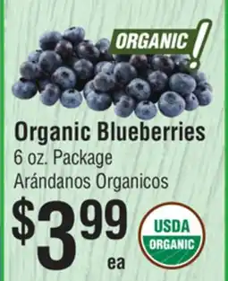 Smart & Final Organic Blueberries offer