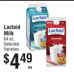 Smart & Final Lactaid Milk offer