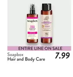 Fresh Thyme Soapbox Hair and Body Care offer