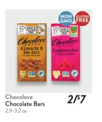 Fresh Thyme Chocolove Chocolate Bars offer