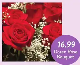 Fresh Thyme Dozen Rose Bouquet offer