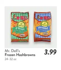 Fresh Thyme Mr. Dell's Frozen Hashbrowns offer