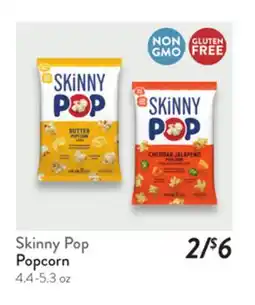 Fresh Thyme Skinny Pop Popcorn offer