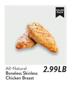 Fresh Thyme Boneless Skinless Chicken Breast offer