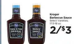 Food 4 Less Kroger Barbecue Sauce offer