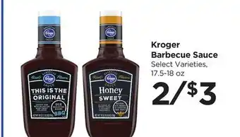 Food 4 Less Kroger Barbecue Sauce offer
